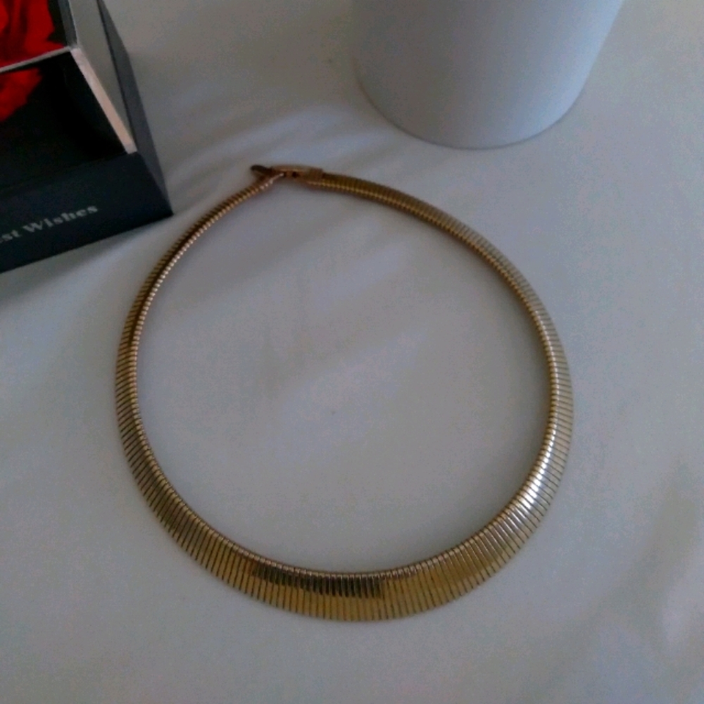 Gold necklaces